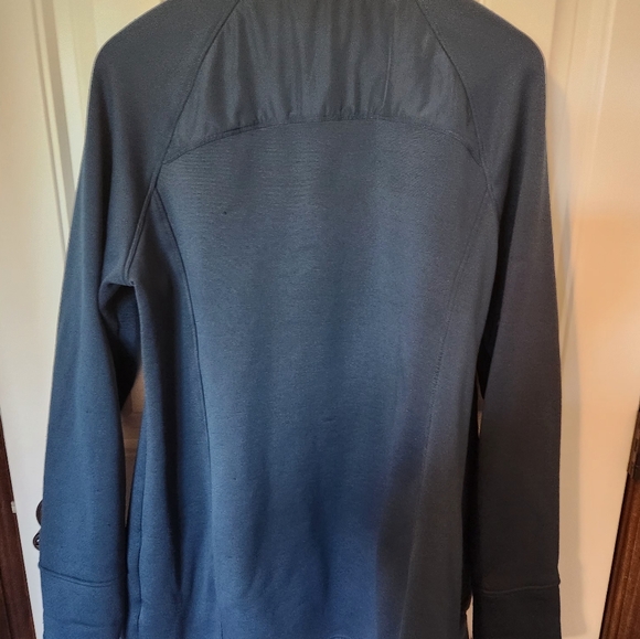 Fila Sport Mixed Media long jacket, XXL,  Jade Green - Picture 2 of 4